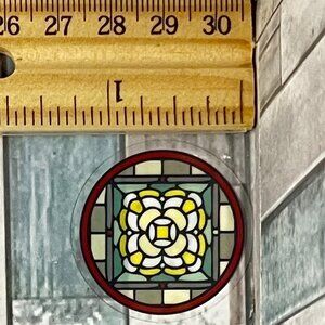 🌀10/$10🌀 Holographic Mosaic Window Reusable Sticker Decal